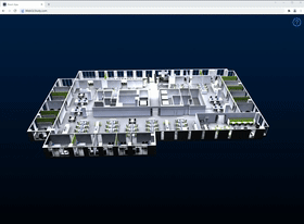 智慧楼宇演示模型-办公室3D模型【glb格式文件】